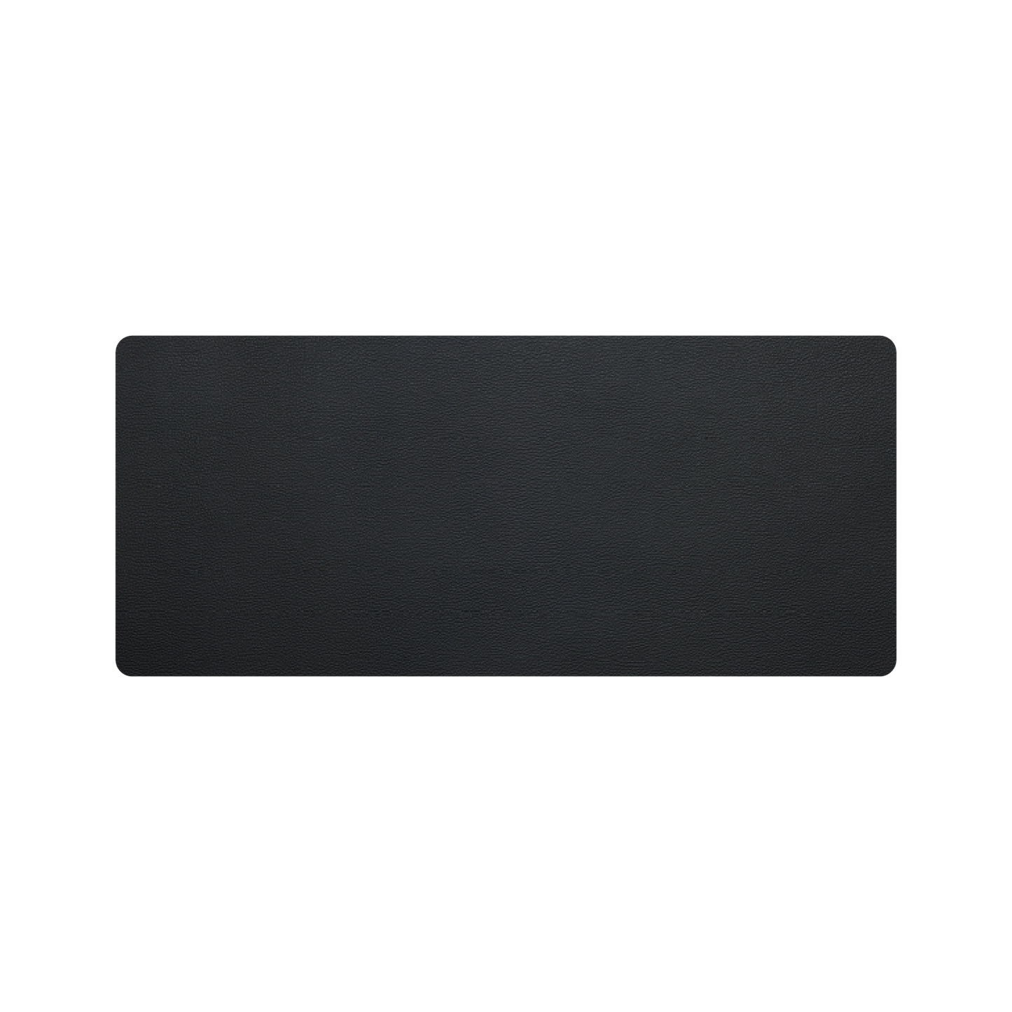 Black Roskin vegan leather desk pad, 90 x 40 cm