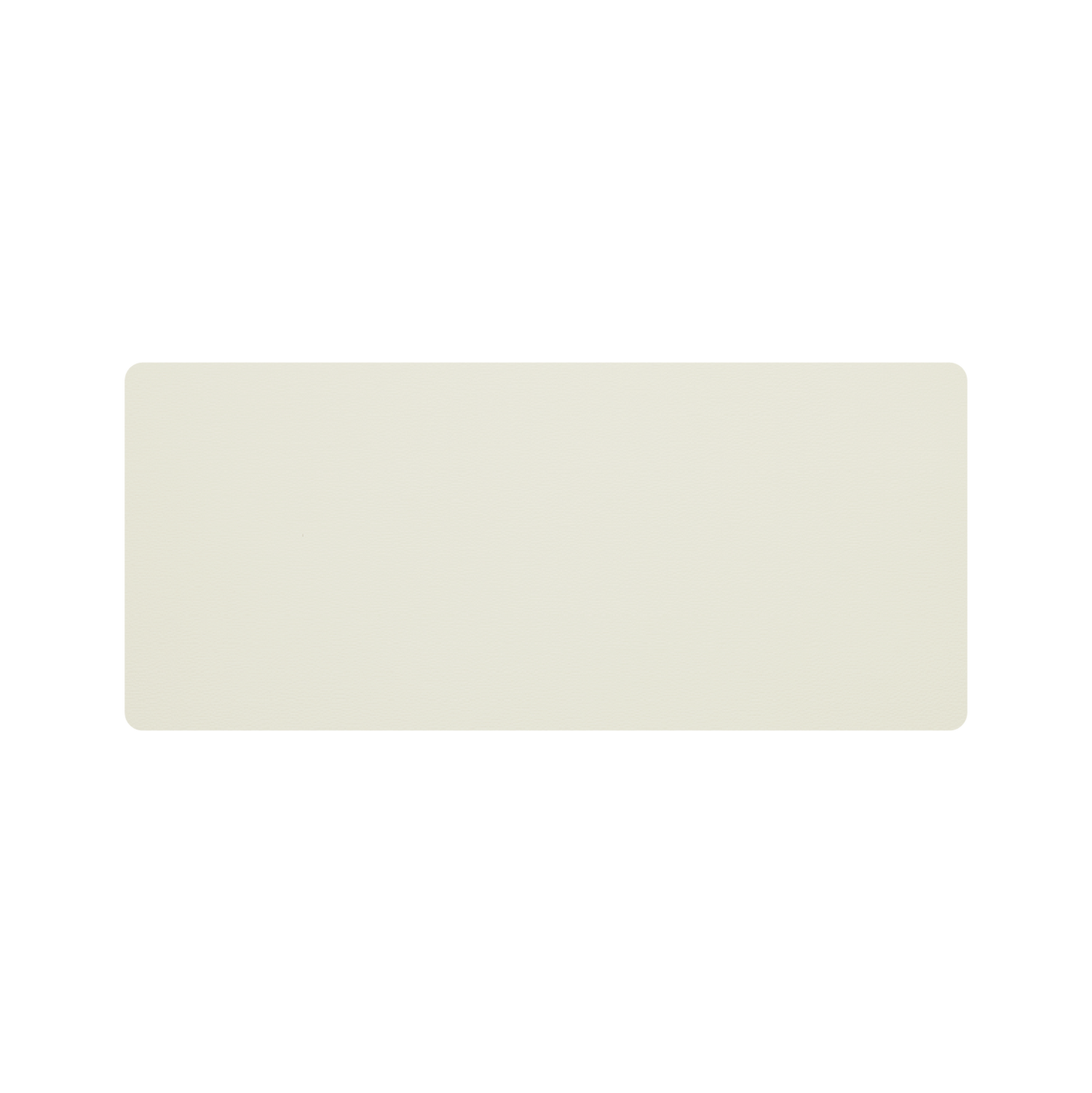 Ivory Roskin vegan leather desk pad, 90 x 40 cm